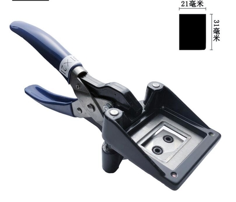 LA CHINE alliage d'aluminium de découpeuse de carte de perforateur de coupeur de photo de main de 21x31mm fournisseur