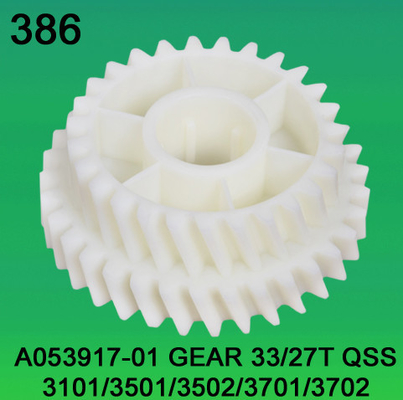 LA CHINE DENTS D'ENGRENAGE A053917 01 33/27 POUR NORITSU Qss2701 2901 33 3101 3501 3502 3701 3702 Minilab fournisseur
