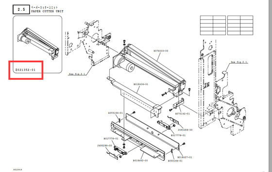 Coupeur Z021252 de pièce de rechange de Noritsu QSS32 Minilab fournisseur