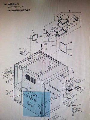Conseil de pièce de rechange de 287071200 Konica Minilab utilisé fournisseur