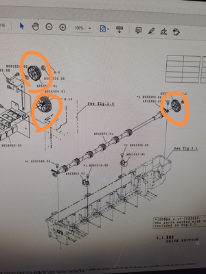 Pièces améliorées pour la vitesse de Noritsu QSS29 Minilab A053917-01 + B014584-01 + A093909 fournisseur
