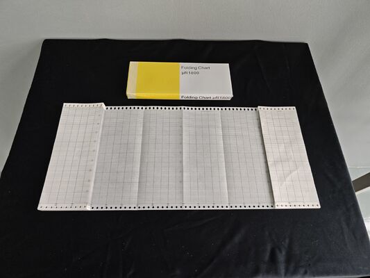 UR20000 437112 37106 B9573AN B9906JA Papier pour enregistreur à graphique pliant pour enregistreur à graphique YOKOGAWA UR1800 UR180 fournisseur