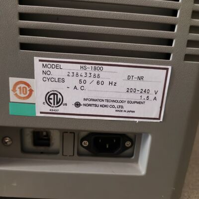 Imprimante minilab numérique Noritsu HS-1800 d'occasion, système autonome, avec chargeurs de film 120AFC-II et 135AFC-II, contrôleur EZ et hôte informatique fournisseur