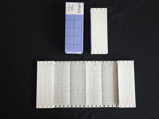 EL05060 Papier graphique, 0-1200°C, type éventail et rouleau, papier d'enregistrement de température pour instrument de pliage Chino, papier d'impression de table fournisseur