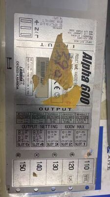 813C978021 alimentation Alpha600 pour Fuji Frontier 390 LP2500 Pièce de rechange numérique Minilab fournisseur