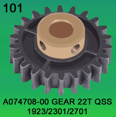 A074708 00 NORITSU Qss1923 2301 2701 3201 3701 DENTS D'ENGRENAGE de pièce de rechange de Minilab 22 fournisseur