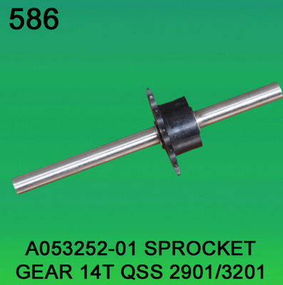 DENTS 14 de PIGNON DOUBLE A053252 01 POUR NORITSU Qss2901 3201 Minilab fournisseur