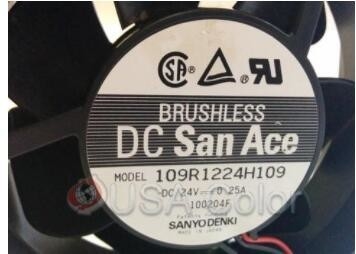 MODÈLE SANS BROSSE 109R1224H1090 MINILAB de C.C SAN le CÆ 24V 25A de FAN de SANYO DENKI fournisseur