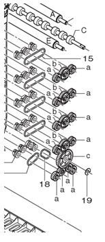 Fuji 330 340 350 370 550 500 tension de ressort du numéro de la pièce 388D1060242C 388D1060242 A388D1060242C de Minilab 550 Minilab No.8 fournisseur