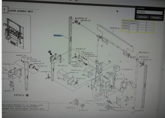 Les pièces de rechange de Noritsu QSS 3501 Minilab CEINTURENT H016956 H016956-00 pour Photolab fournisseur