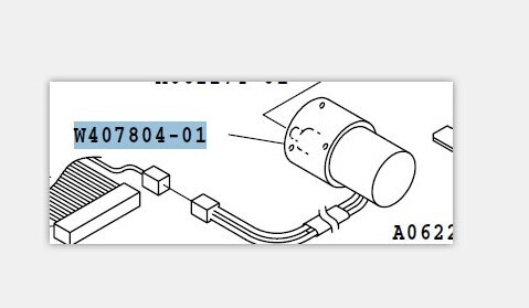 Unité de moteur de pièces de rechange de W412667-01 Noritsu Minilab fournisseur