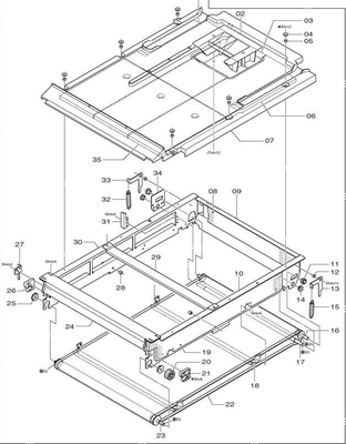Un rouleau plus sec de 334D1061323A 334D1134138A pour la frontière 550 570 Minilab de Fuji fournisseur