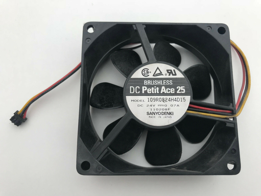 Fan de pièce de rechange de Minilab de la frontière 340 de Fuji 24vdc 80mm x 25mm d'une imprimante fonctionnante fournisseur