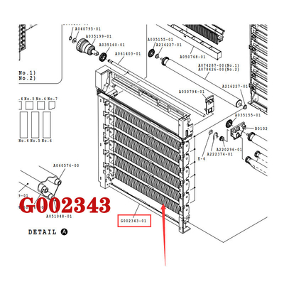 Support G002344 G002343 de pièce de rechange de Noritsu QSS 29/32/37 Minilab fournisseur